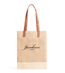 Wine Tote in Natural Occasion