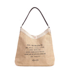 Crescent Tote in Natural
