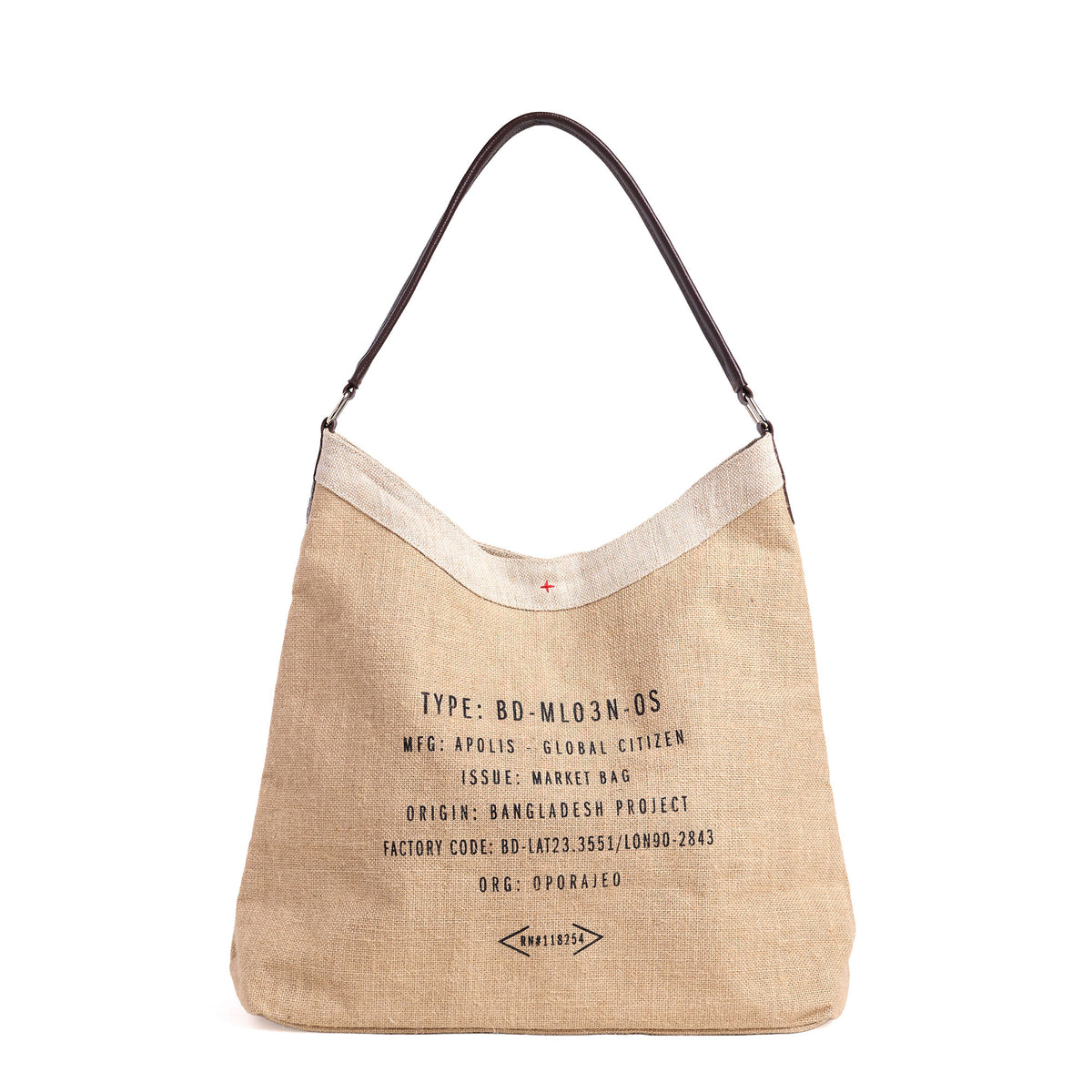 Crescent Tote in Natural