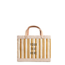 Petite Market Bag in Gold Stripe