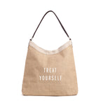 Crescent Tote in Natural