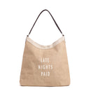 Crescent Tote in Natural