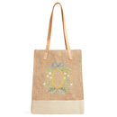 Wine Tote in Natural Crest by Amy Logsdon