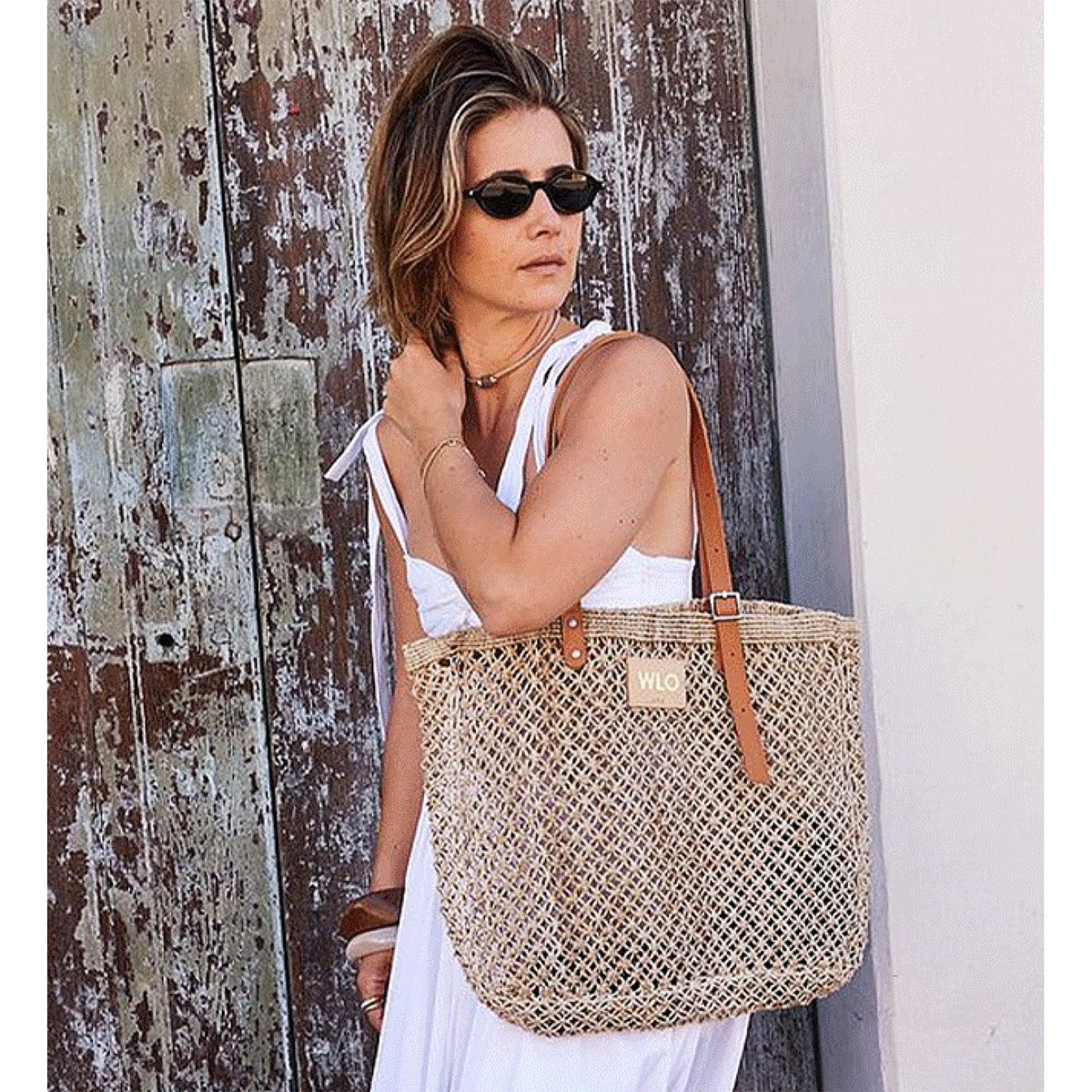 Mercado Woven in Blush