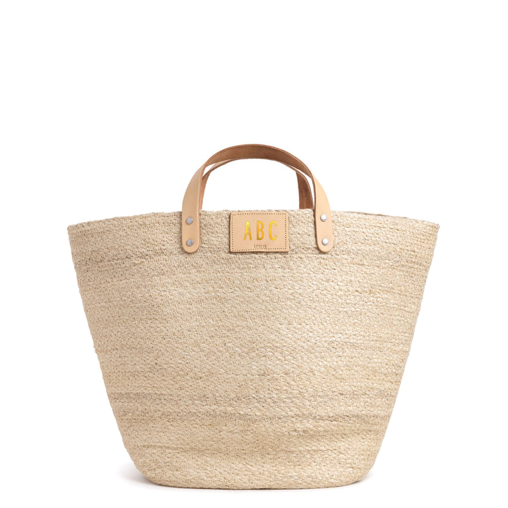 Grass Bucket Bag in Natural | Ships Jan 5th