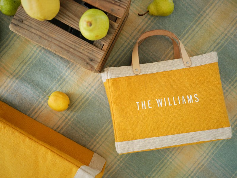 Petite Market Bag in Carrot