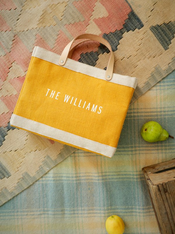 Petite Market Bag in Carrot (Atelier)