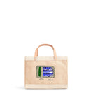 Petite Market Bag in Natural Tinned Sardine