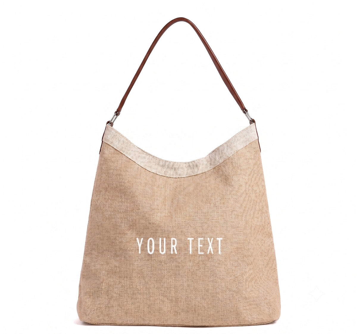 Crescent Tote in Natural