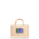 Petite Market Bag in Natural Tinned Sardine