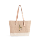 🎨 Custom Equestrian Portrait Shoulder Bag in Natural for AWHC