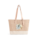 🎨 Custom Equestrian Portrait Shoulder Bag in Natural for AWHC