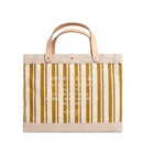 Petite Market Bag in Gold Stripe Occasion