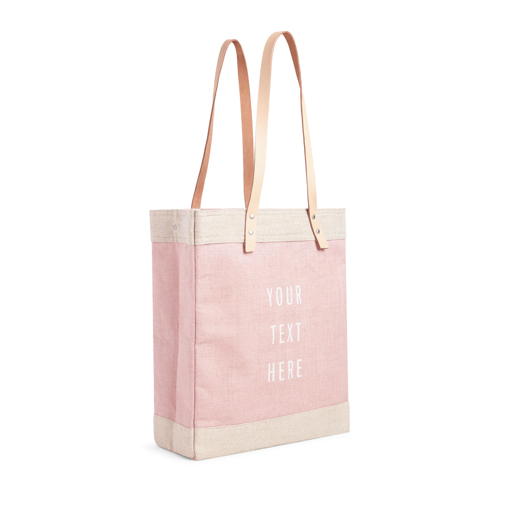 Market Tote in Blush