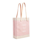 Market Tote in Blush
