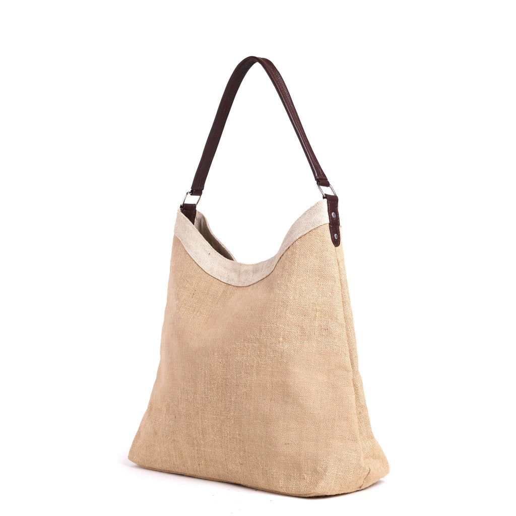 Crescent Tote in Natural