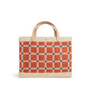 Petite Market Bag in Chenille Window Brick