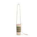 Crossbody Bottle Bag in Chenille Window Sage