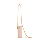 Crossbody Bottle Bag in Blush