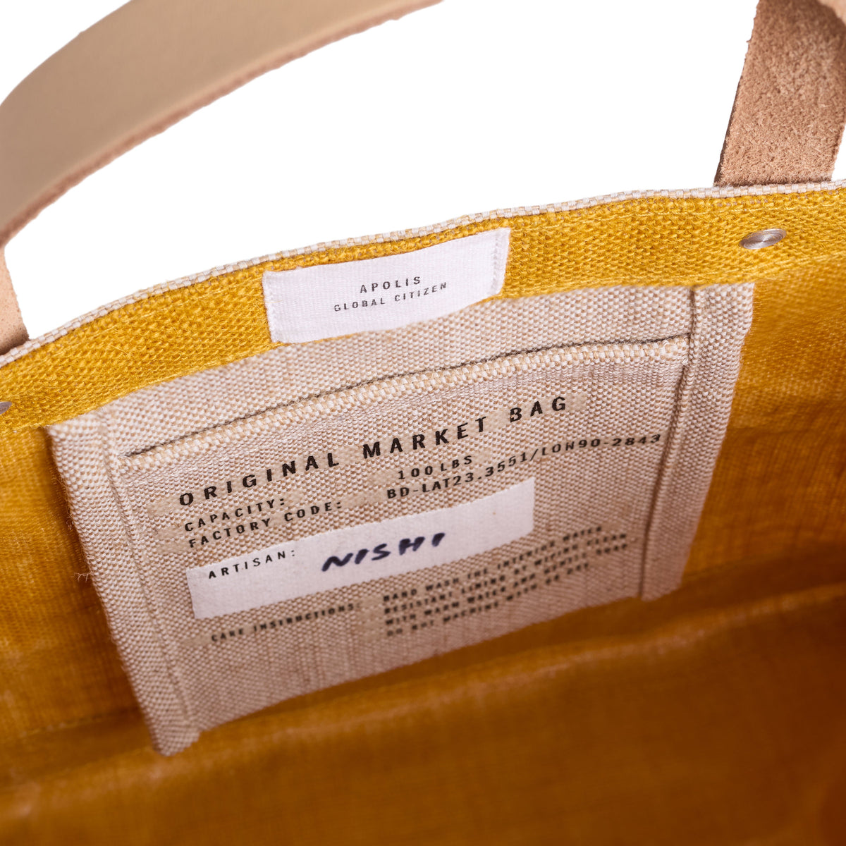 Atelier Petite Market Bag in Carrot — product photograph