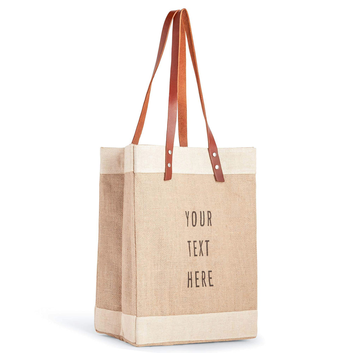 Market Tote in Natural (Mahjong Collection)