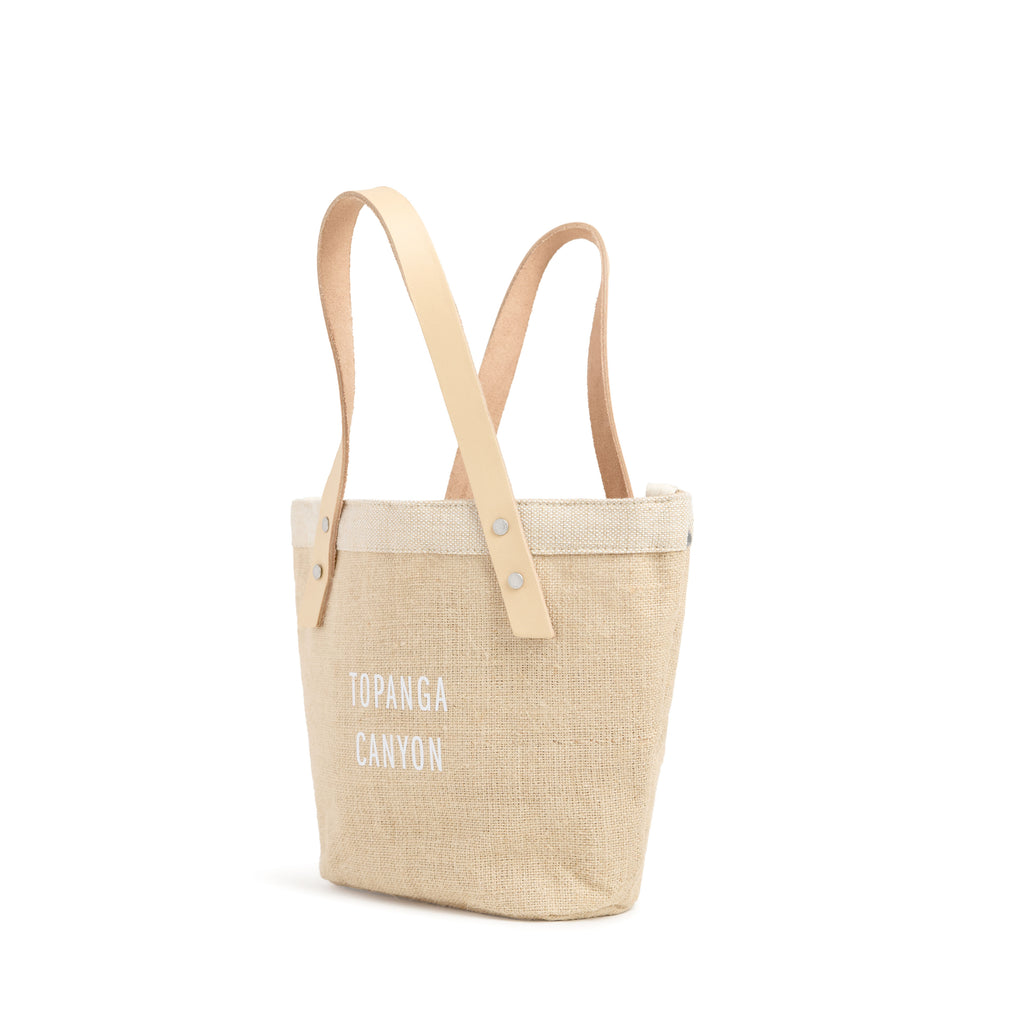 Petite Bucket Bag in Natural