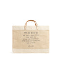 East West Market Bag in Natural
