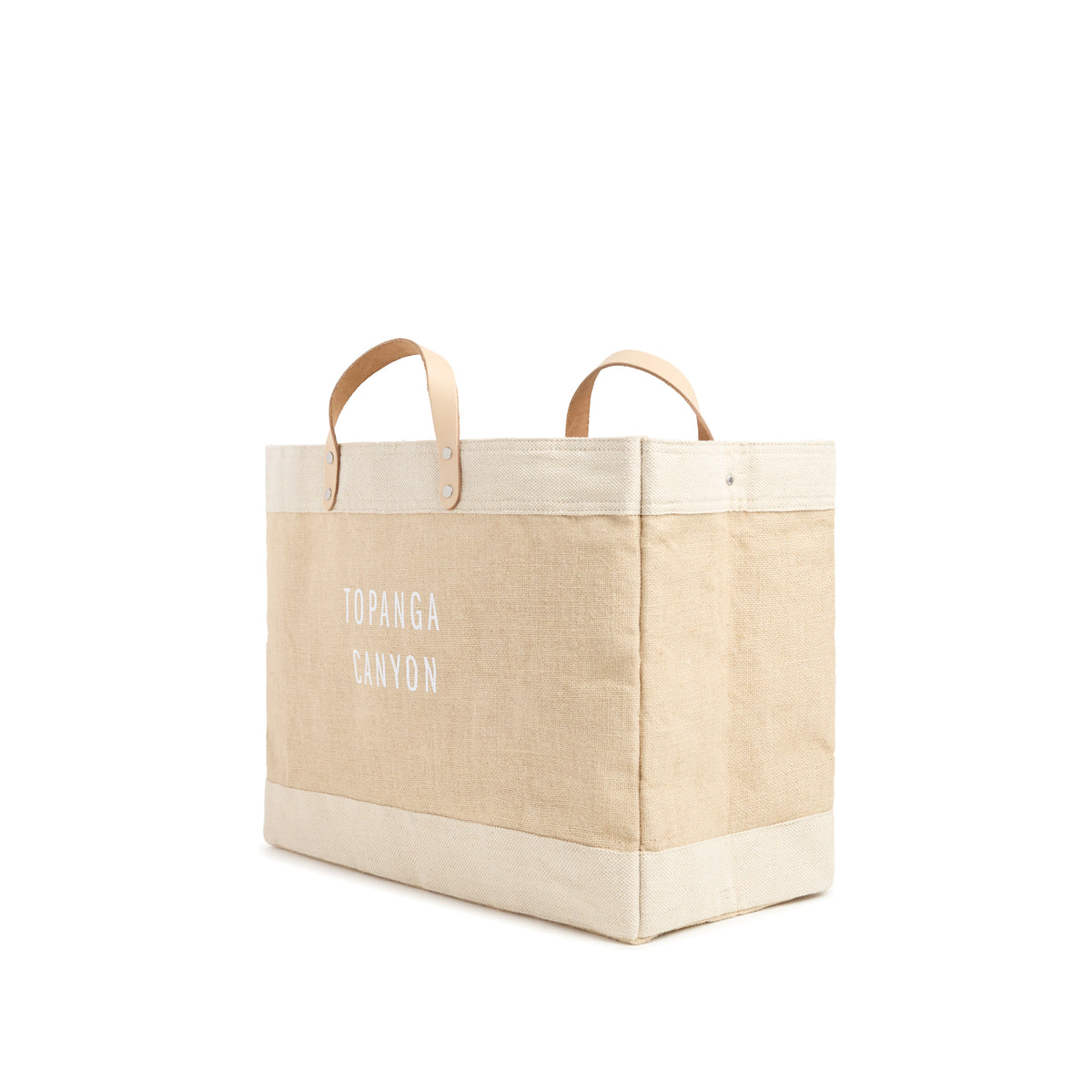 East West Market Bag in Natural