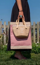 Petite Bucket Bag in Natural