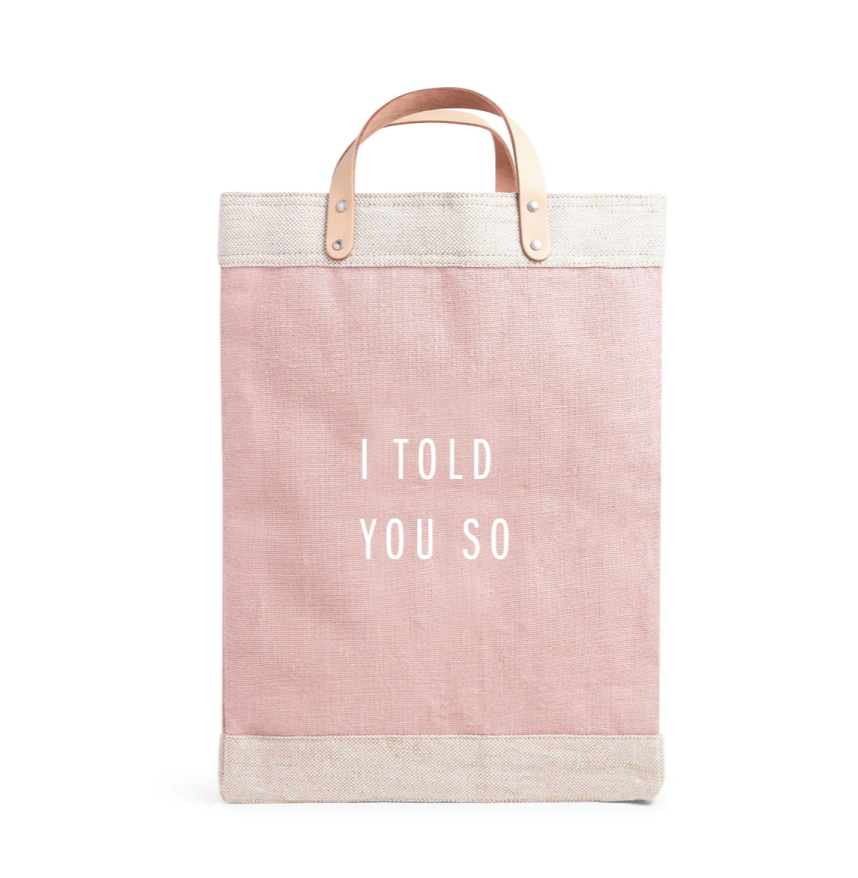 Market Bag in Blush