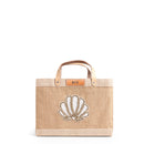 Petite Market Bag with Beaded Shell