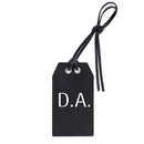 Personalized Leather Gift Tag with Gold Foil