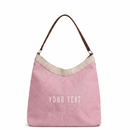 Crescent Tote in Blush