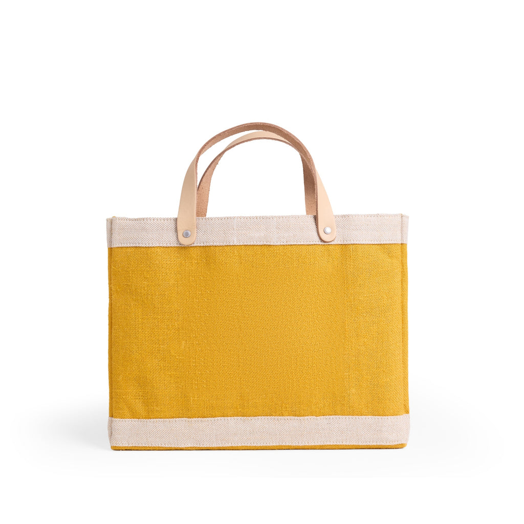 Petite Market Bag in Carrot — clean front for Atelier preview