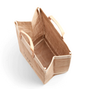 Market Bag in Natural Flower Stand by Amy Logsdon