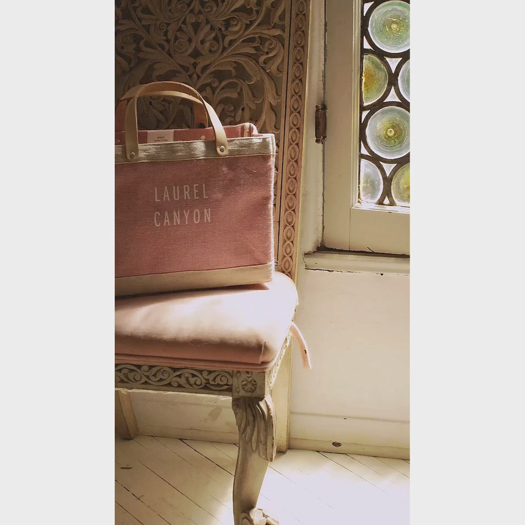 Shoulder Market Bag in Blush