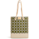 Wine Tote in Chenille Window Sage | Ships June 15