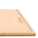 Personalized Leather Gift Tag Note in Natural