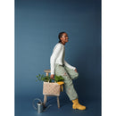 Petite Market Bag with Beaded Flowers | Ships: June 15