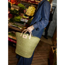Grass Bucket Bag in Avocado | Ships: July 24