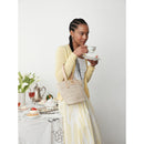 Grass Petite Bucket Bag in Natural