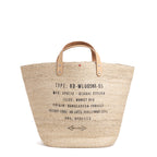 Grass Bucket Bag in Natural | Ships Jan 5th