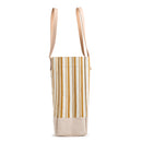 Wine Tote in Gold Stripe | Ships June 15