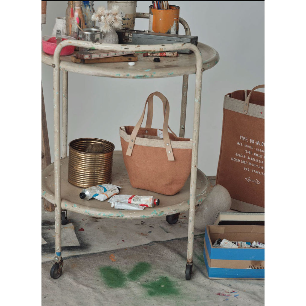 Petite Bucket Bag in Cider