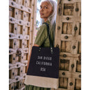 Wine Tote in Black