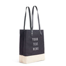 Wine Tote in Black