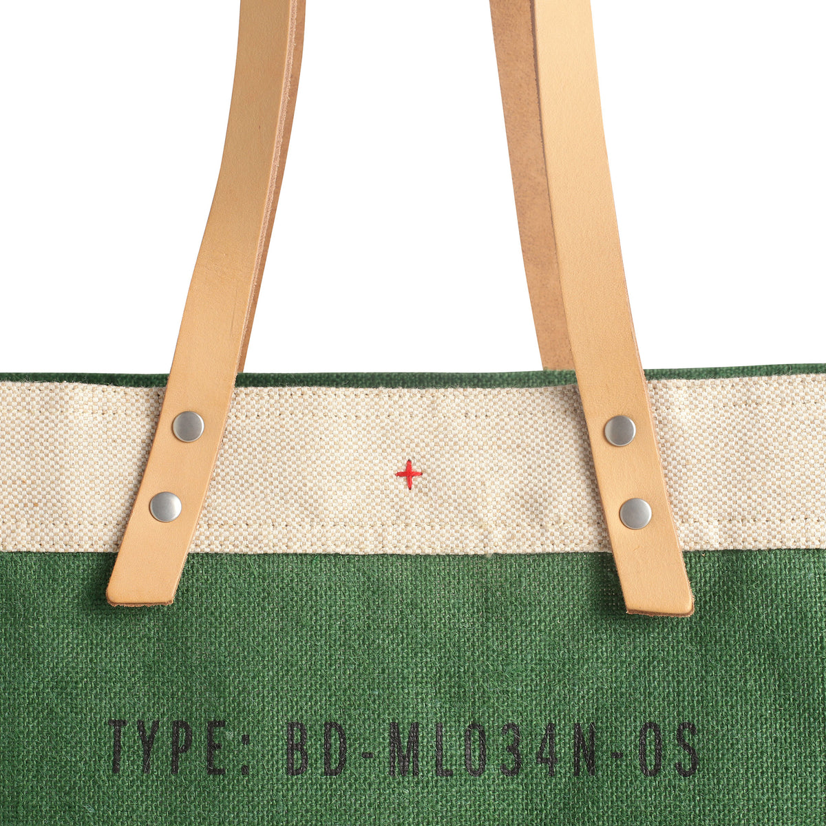 Market Tote in Field Green