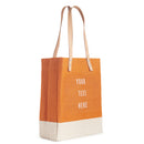 Wine Tote in Citrus