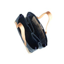 Wine Tote in Navy Gold Foil