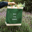 Market Bag in Field Green